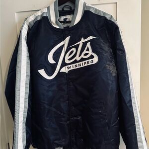 Winnipeg Jets *New* Insulated NHL Starter Satin Men’s XL Jacket